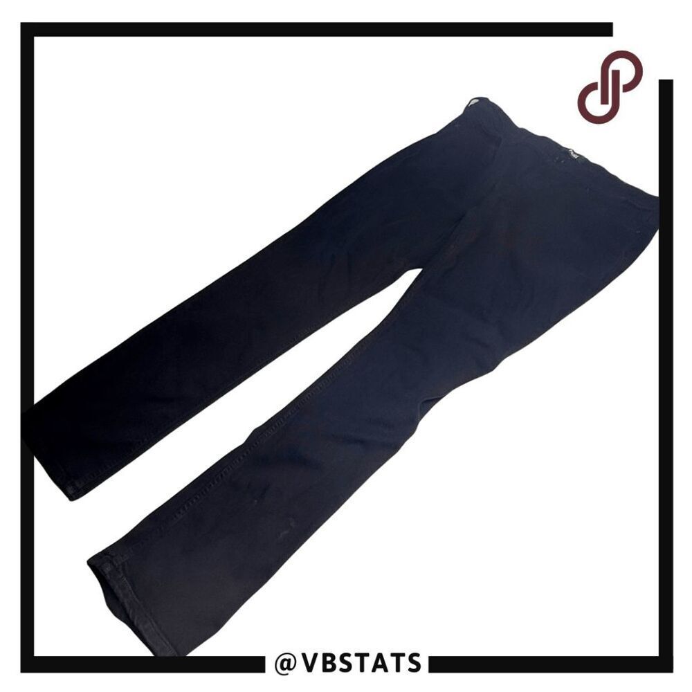 Paige Men's Slim Straight Stretch Denim Lennox Jeans Black Size 36W x 32L